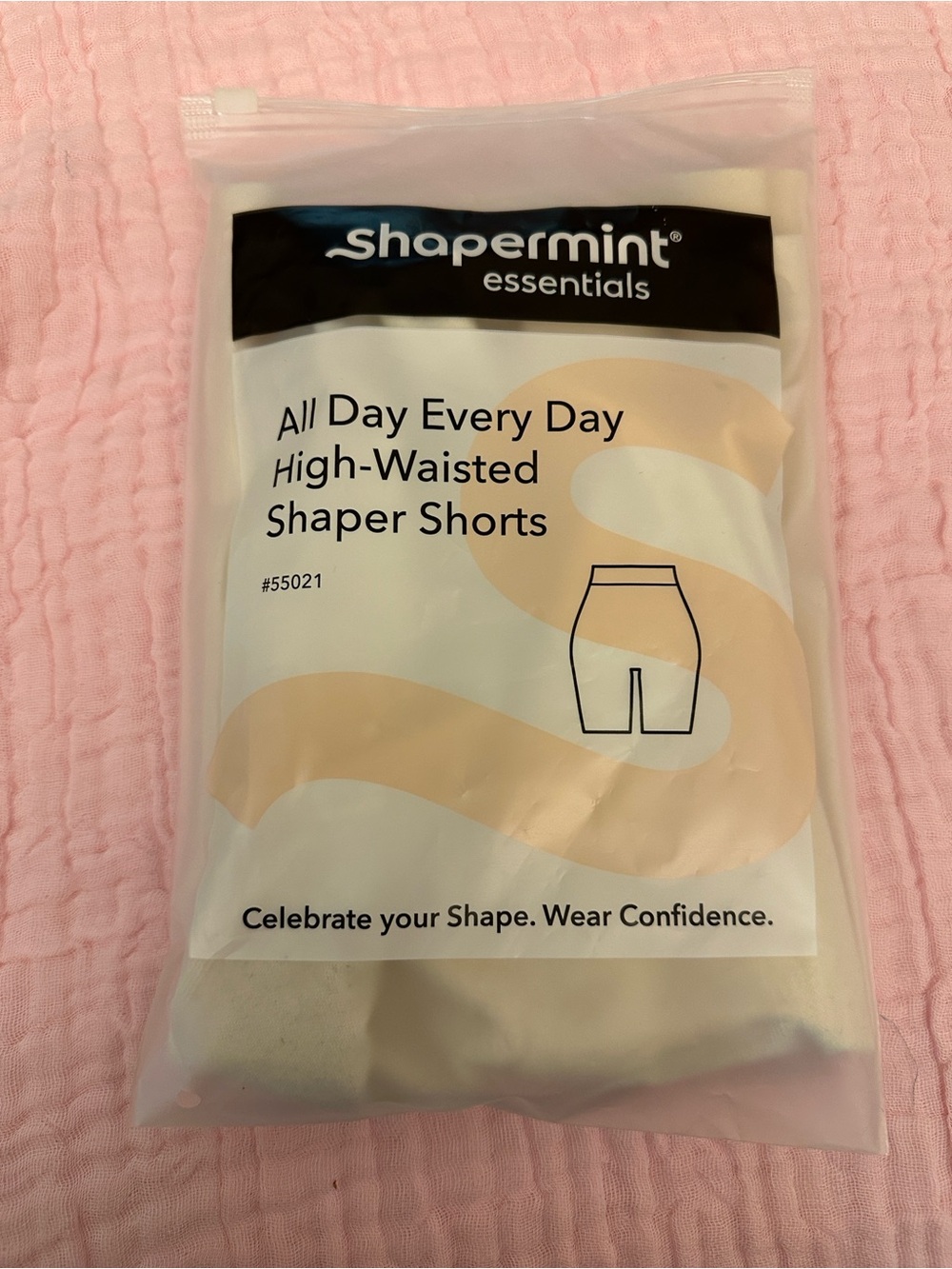 Shapermint Beige High-Waisted Shaper Shorts - Essentials